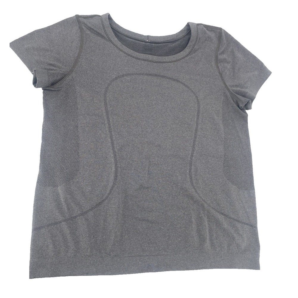 lululemon athletica Short Sleeve Seamless Tee in Gray